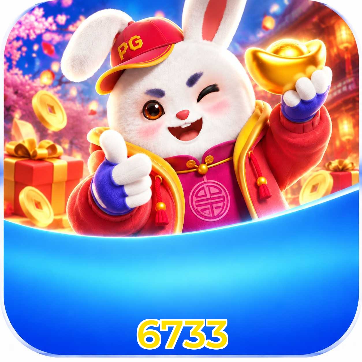 6733