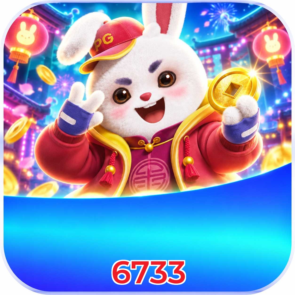 6733