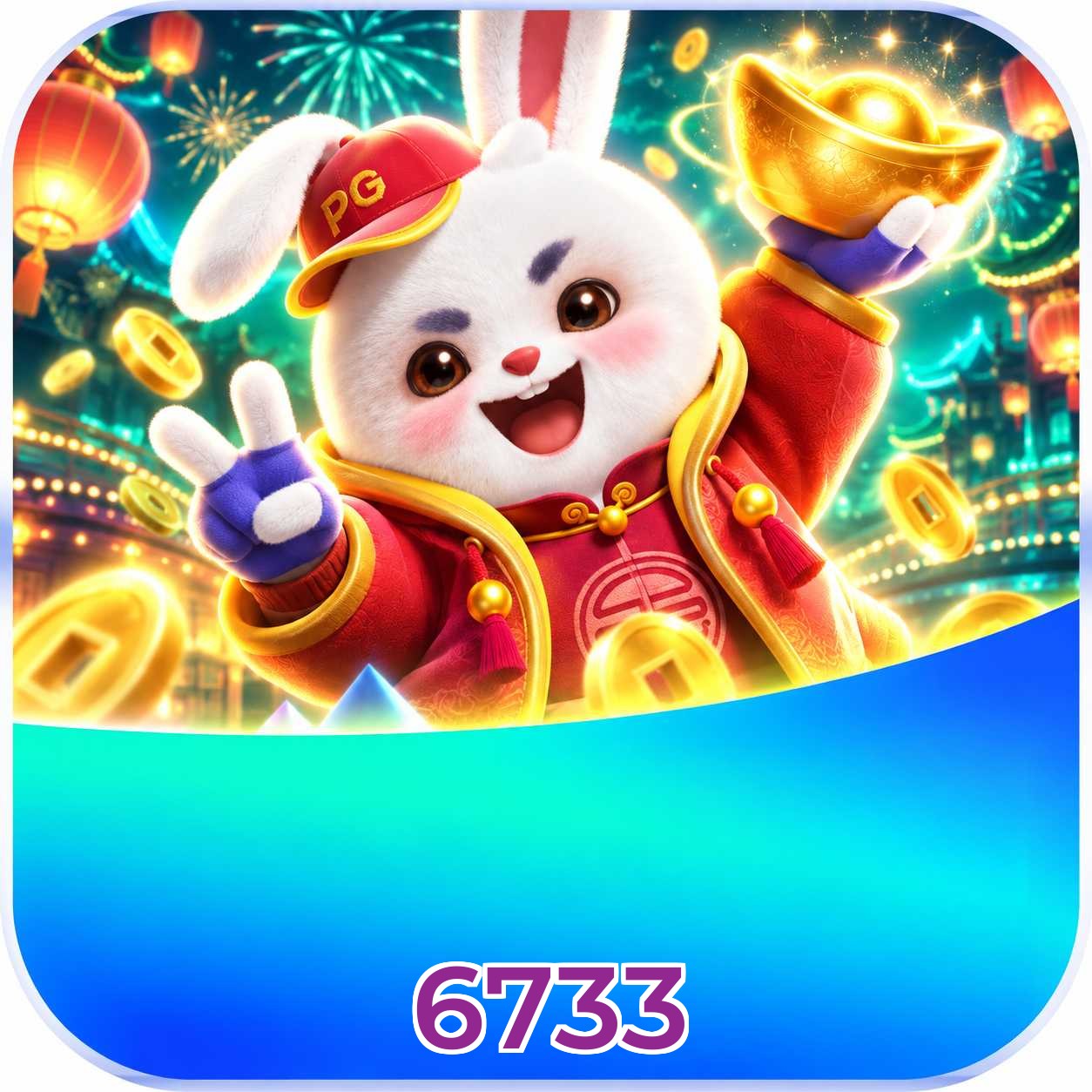 6733